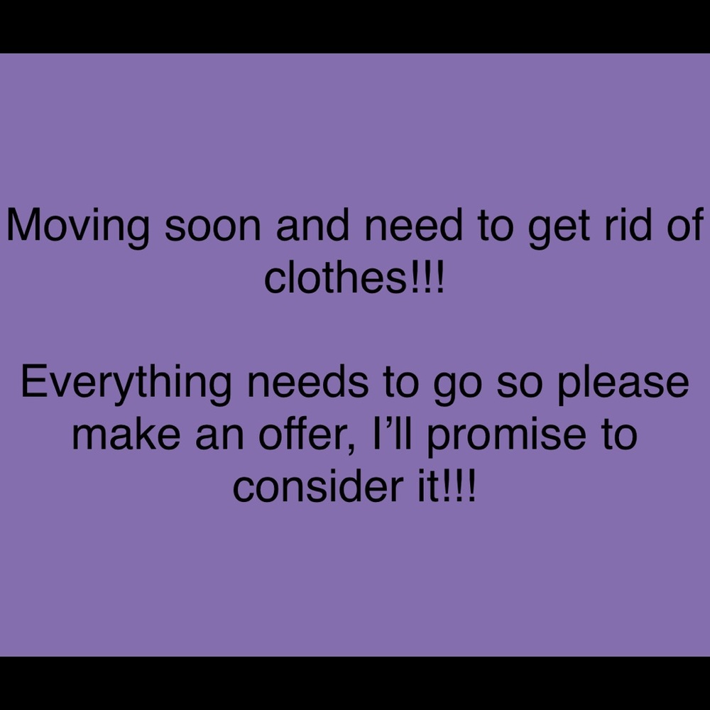 Moving soon